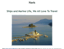 Tablet Screenshot of navis.gr